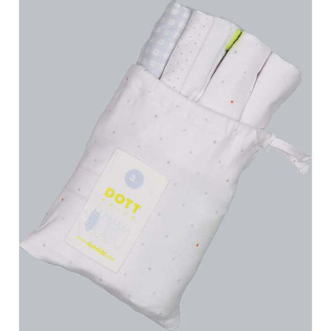 Baby Boy Sleeveless 4pc Onesie Set