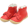 Harper Bow Boot, Red - Boots - 1 - thumbnail