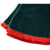Velvet Tree Skirt With Trim, Pine - Tree Skirts - 3 - thumbnail