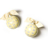 Welcome Sweet Baby Gingham Glass Ornament - Ornaments - 1 - thumbnail