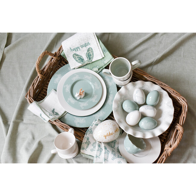 Speckled Rabbit Large Hand Towel