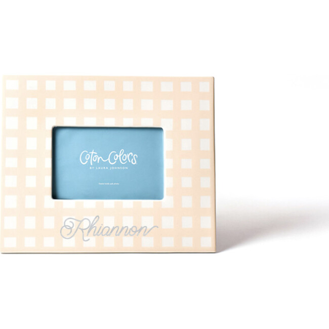 Gingham Frame, Blush