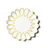 Deco Gold Scallop Platter - Tabletop - 1 - thumbnail
