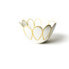 Deco Gold Scallop Serving Bowl - Tabletop - 1 - thumbnail