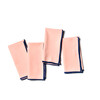 Color Block Provence and Navy Napkin, Set of 4 - Tabletop - 1 - thumbnail