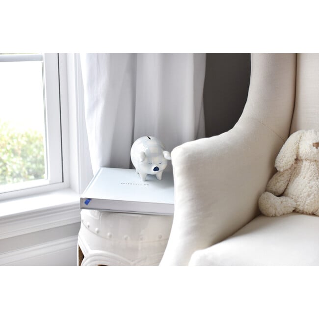 Piggy Bank, Blue Gingham - Accents - 5