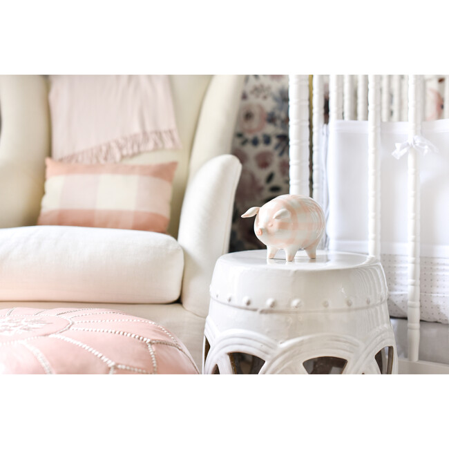 Piggy Bank, Blush Gingham - Accents - 5