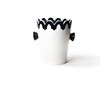 Black Arabesque Scallop Ice Bucket - Tabletop - 1 - thumbnail