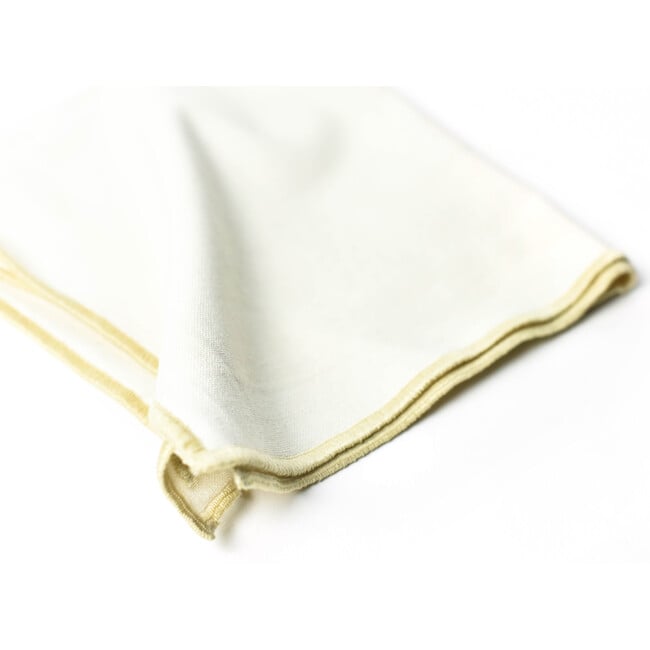 Color Block Ecru Napkin, Set of 4 - Tabletop - 3