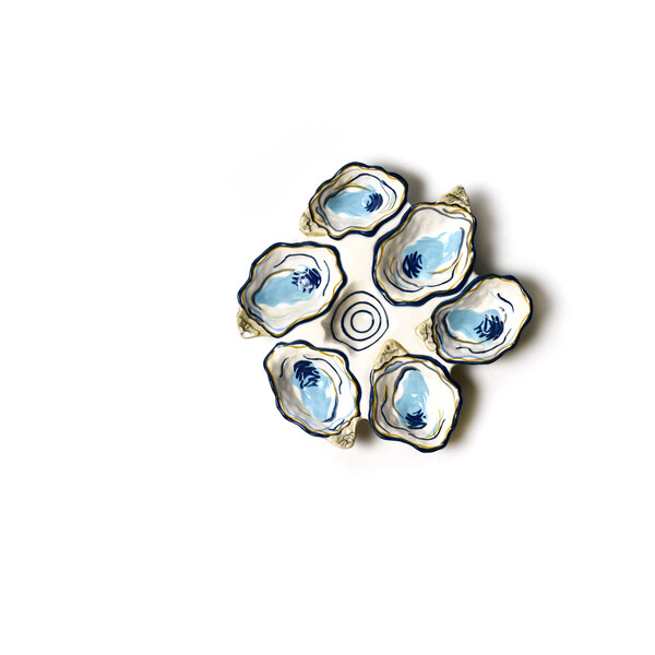 Oyster Half Dozen Platter - Coton Colors Tableware | Maisonette