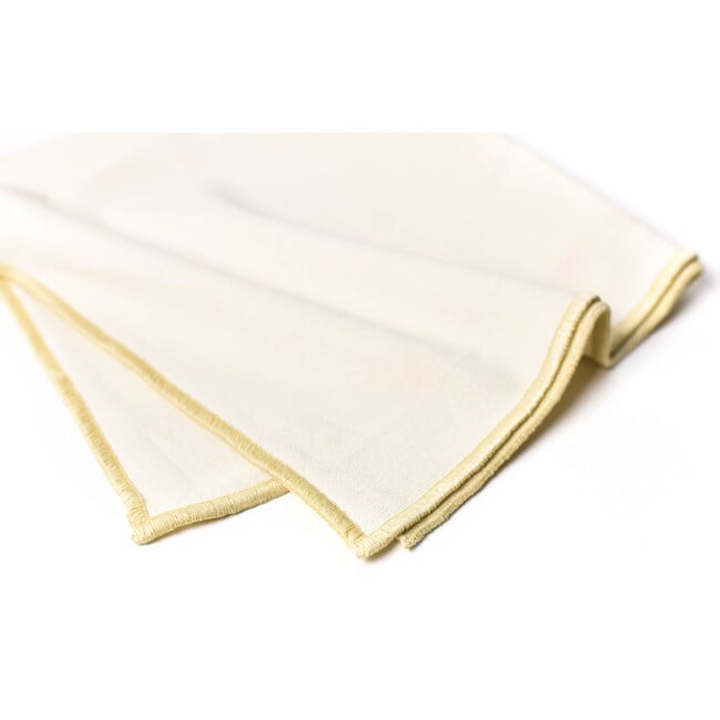 Color Block Ecru Napkin, Set of 4 - Tabletop - 4