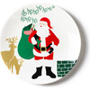 Santa On the Rooftop Salad Plate, Set of 4 - Tableware - 1 - thumbnail