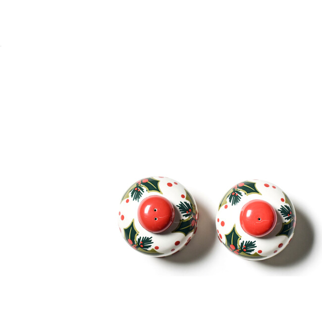 Balsam Holly Ruffle Salt and Pepper Set