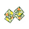 Citrus Print Cocktail Napkins, Set of 4 - Accents - 2 - thumbnail