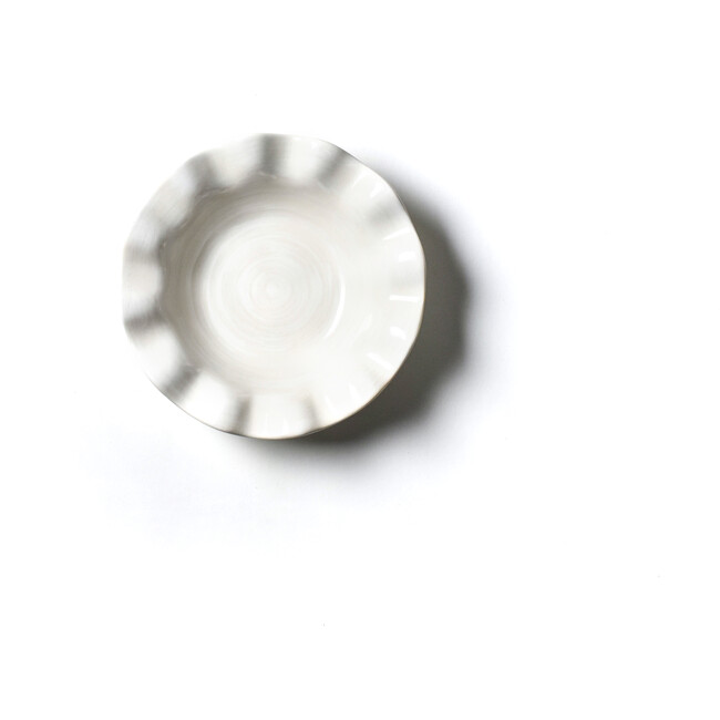 Signature White Ruffle Flare Small Bowl, Set of 4 - Tabletop - 4