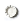 Signature White Ruffle Flare Small Bowl, Set of 4 - Tabletop - 4
