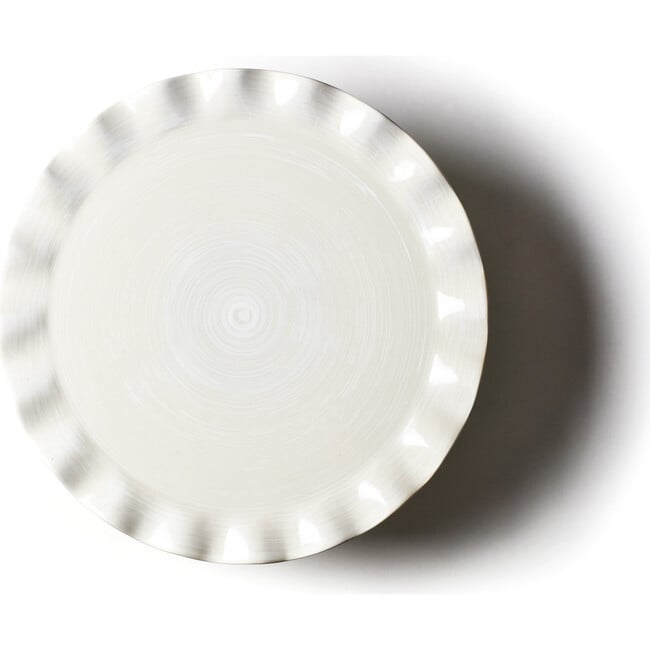 Signature White Ruffle Large Cake Stand - Tabletop - 3