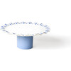 Iris Blue Drop Large Ruffle Cake Stand - Tableware - 1 - thumbnail