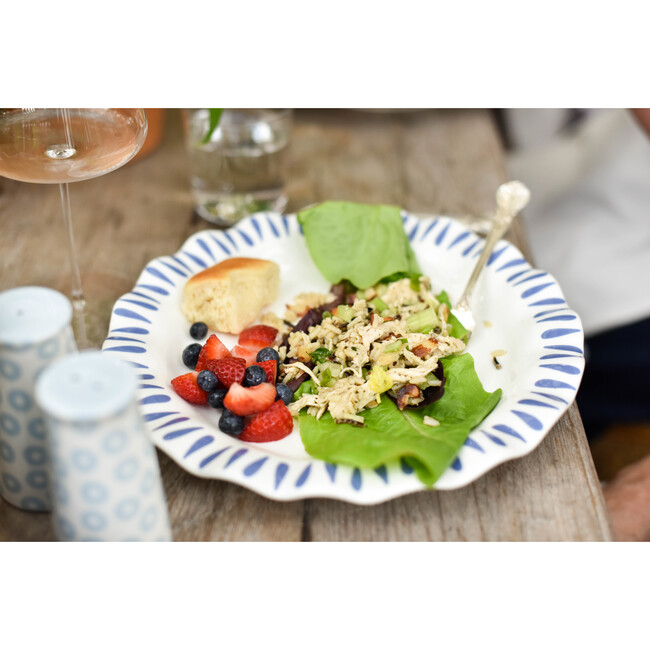 Ruffle Dinner Plate, Set of 4