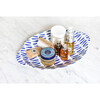 Iris Blue Drop Large Handled Oval Platter - Tabletop - 2 - thumbnail