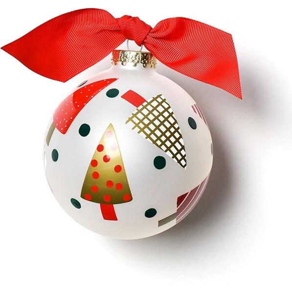 Patterned Trees Ornament - Ornaments - 2