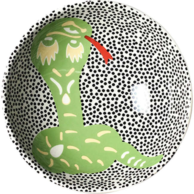 Chinese Zodiac Bowl Accent Bowl, Snake