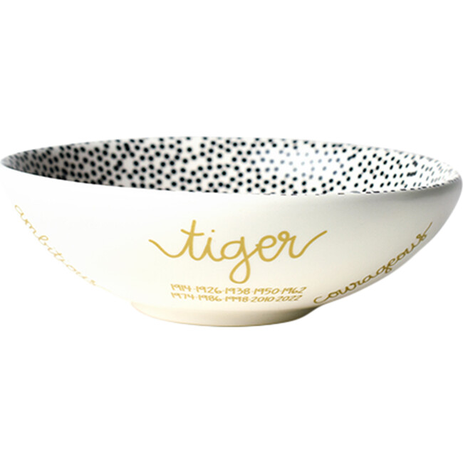 Chinese Zodiac Bowl Accent Bowl, Tiger - Accents - 2