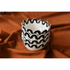 Black Arabesque Trim Scallop Small Bowl, Set of 4 - Tabletop - 2 - thumbnail