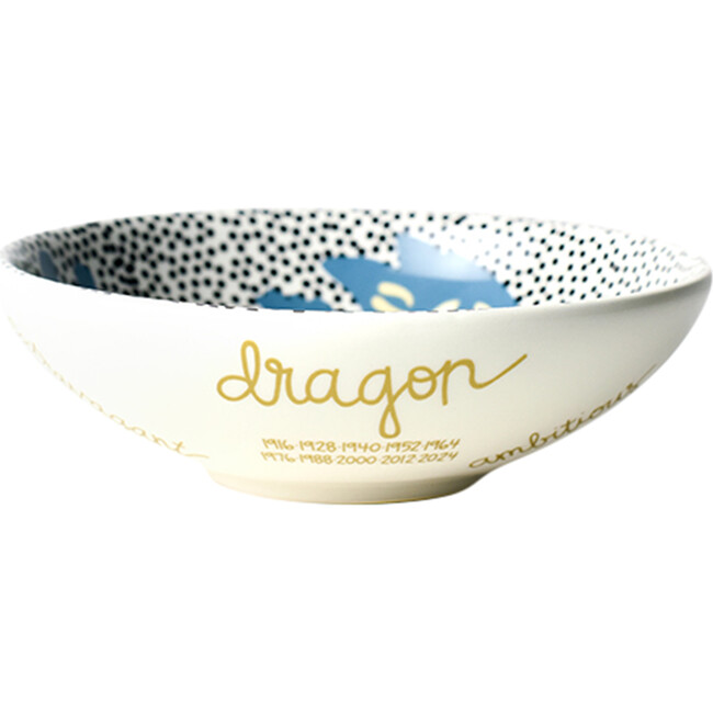 Chinese Zodiac Bowl Accent Bowl, Dragon