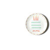 Happy Birthday Cake Plate, Blue - Accents - 1 - thumbnail