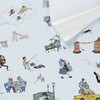 Joana Avilez's Street Scenes Peel & Stick Wallpaper, Multicolor On Sky Blue - Wallpaper - 4 - thumbnail