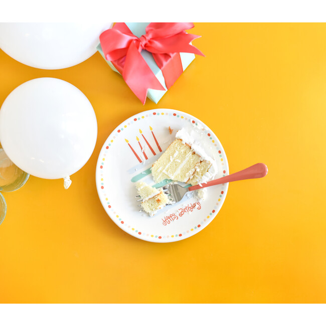 Happy Birthday Cake Plate, Blue - Accents - 2