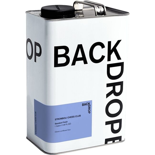 Stromboli Chess Club Paint, Vibrant Cornflower Blue