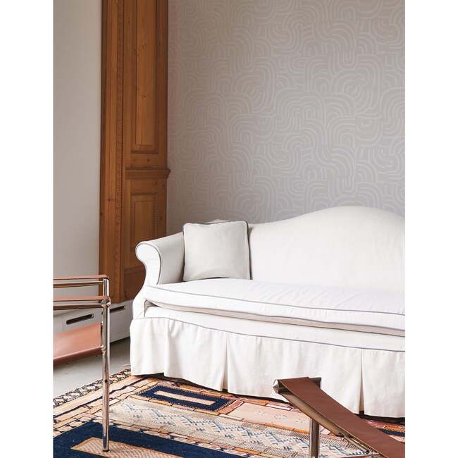 New Beat Wallpaper, Light Beige