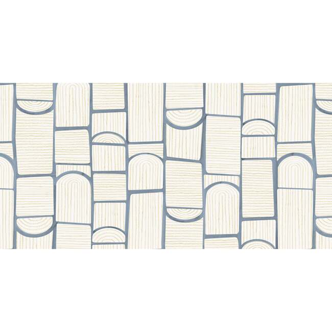 Bloomsbury Wallpaper, Slate