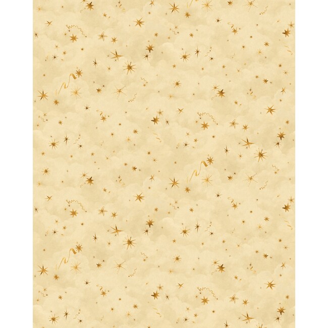 Luminaries Mid-Scale Design Textured Wallpaper, Sunbeam - Wallpaper - 3