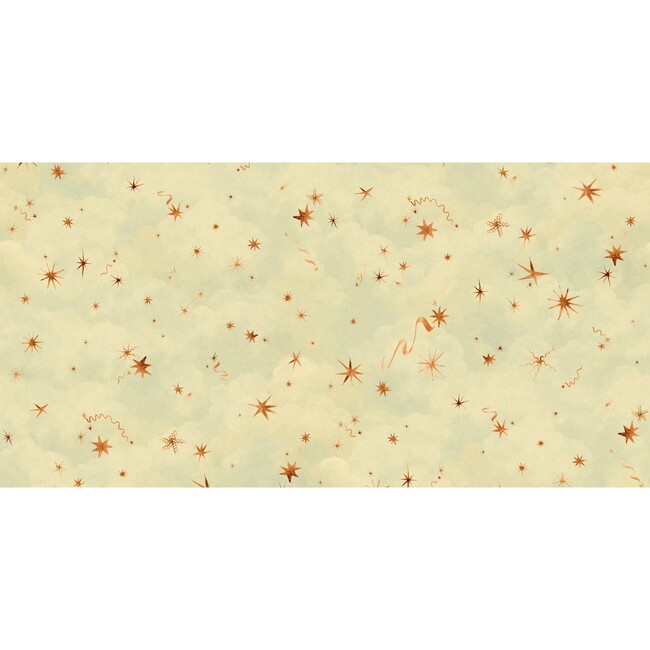 Luminaries Mid-Scale Design Textured Wallpaper, Dusk - Wallpaper - 1