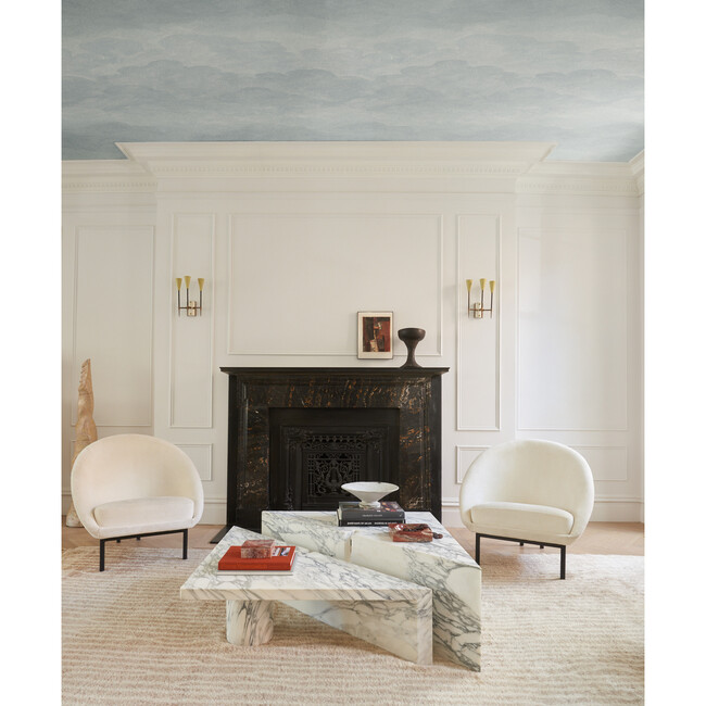 Painted Sky Extra Large Wide Width Design Wallpaper, Air