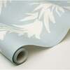 White Lotus 10-Yard Wallpaper, Soft Blue - Wallpaper - 5 - thumbnail
