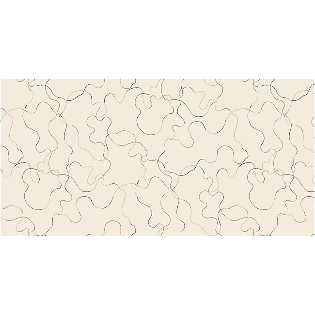 Turini 10-Yard Wallpaper, Cocoa Multi