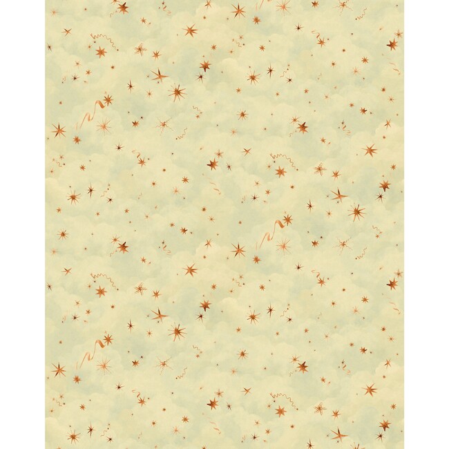 Luminaries Mid-Scale Design Textured Wallpaper, Dusk - Wallpaper - 3