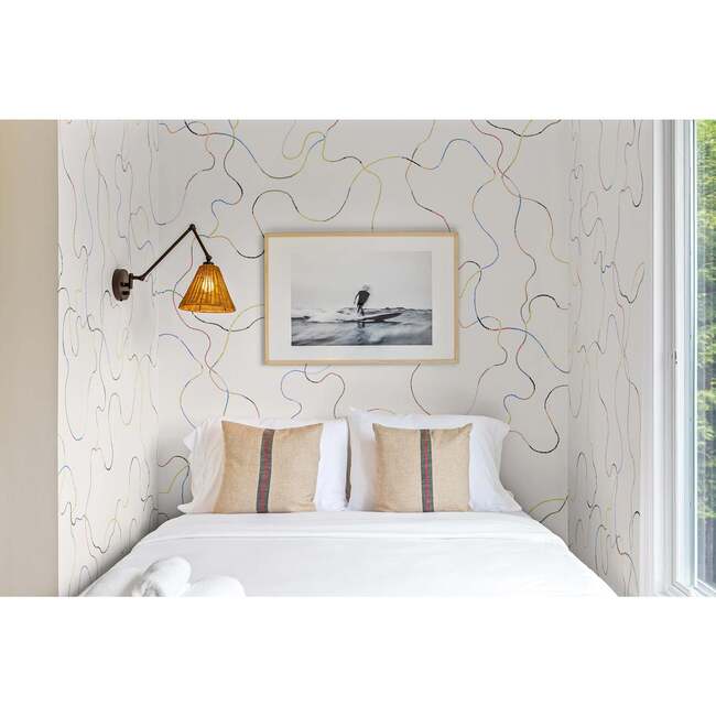 Turini 10-Yard Wallpaper, Bright Multi