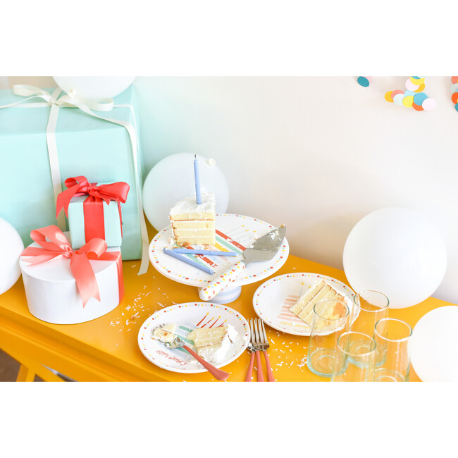 Happy Birthday Cake Stand, Rainbow - Accents - 4