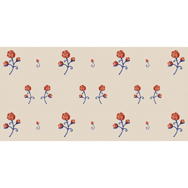 Rhinestone Cowboy 5-Yard Wallpaper, Poppy