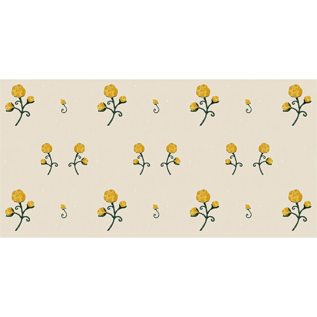 Rhinestone Cowboy 10-Yard Wallpaper, Bright Yellow