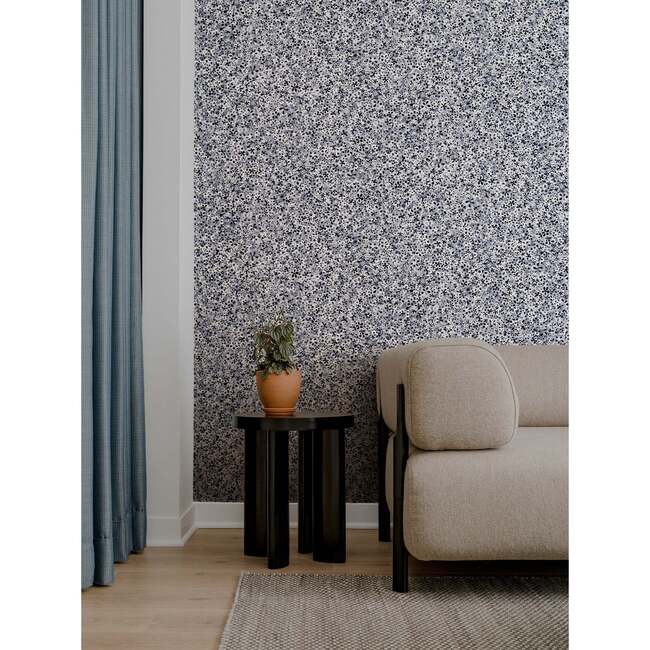Superbloom 10-Yard Wallpaper, Deep Blue