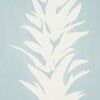 White Lotus 10-Yard Wallpaper, Soft Blue - Wallpaper - 8 - thumbnail