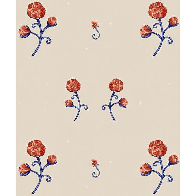 Rhinestone Cowboy 5-Yard Wallpaper, Poppy - Wallpaper - 3