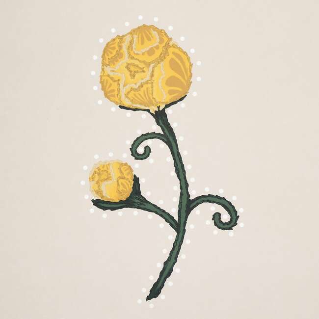 Rhinestone Cowboy 10-Yard Wallpaper, Bright Yellow - Wallpaper - 4