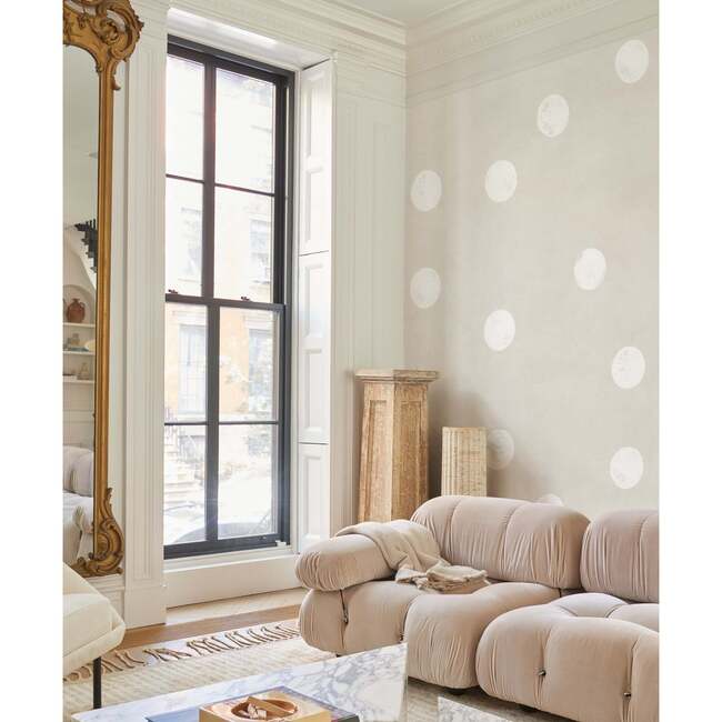 Monte Carlo 10-Yard Wallpaper, Light Beige